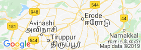 Perundurai map
